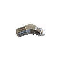 45 Deg Stainless Steel Fitting 1/4" NPT Male