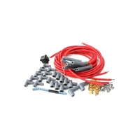 8.5mm V8 Ignition Lead Set with Boots - Red