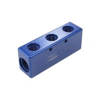 Billet 5 Port Fuel Log - 3 x -6ORB, 2 x -8ORB