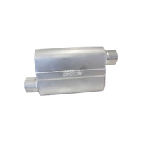 Stainless Steel Offset/Offset Muffler - L 13" x W 10" x H 4.25"