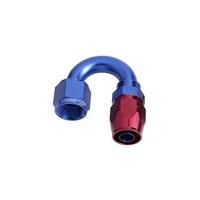 Cutter Swivel 180 Deg Alloy Hose End -6AN