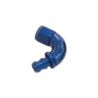 510 Series Full Flow Tight Radius Push Lok 120 Deg Hose End -4AN
