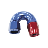 570 Series 180 Deg Full Flow Hose End -4AN
