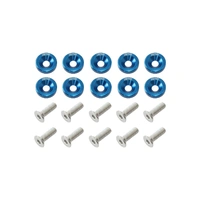 M6 x 1mm Billet Dress-Up/Fender Bolt Kit