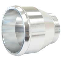 50mm Blow Off Valve Plumb Back Barb Adapter - 38mm