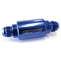 Stainless Steel 40 Micron Billet Fuel Filter -8AN - 1.25" x 3"