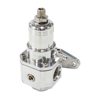 3 Port 800 HP Adjustable Billet Fuel Pressure Regulator - 20-60 PSI