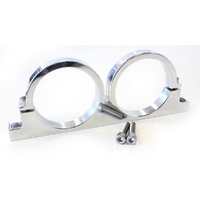 Dual Billet Filter Bracket to Suit 2.5" Diameter Filters