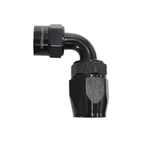Kryptalon Lightweight Full Flow Swivel 90 Deg Hose End -4AN