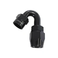 Kryptalon Lightweight Full Flow Swivel 150 Deg Hose End -4AN