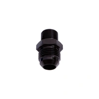 M12 x 1.25mm to -6AN Male Flare Adapter - Black