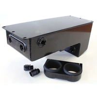 4.75 Ltr Dual Fuel Pump Under Car Surge Tank - Black