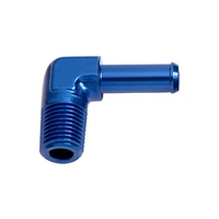 90 Deg 1/8" NPT Male To 5/16" Barb Adapter