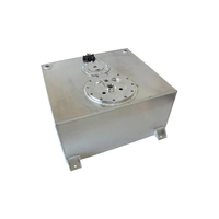 57 Litre Aluminium Fuel Cell w/40mm Triple Pump Hanger and Sender