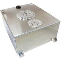 76 Litre Aluminium Fuel Cell w/60mm Triple Pump Hanger and Sender