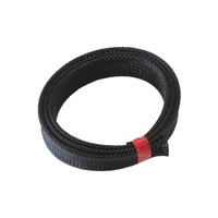 1" PET Flex Braid Heat Sleeve - Tight Weave/High Coverage