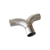 Stainless Steel Y-Pipe Radius Flow Bend
