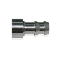 Male Weld On Push Lock Barb - 3/8"