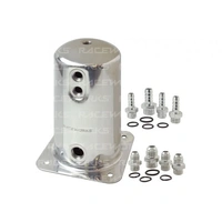 1.5L Surge Tank AN-8 Single Outlet Polished