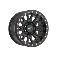 AT-01 17X8.5 Hybrid Beadlock Wheel - Black 5X150