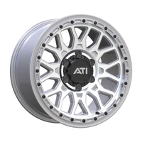 AT-01 17X8.5 Hybrid Beadlock Wheel - 6X139.7 Black Hardware Kit (No ring) - Machined