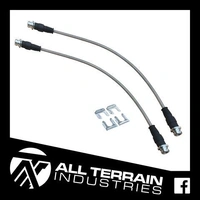 Extended Braided Brake Lines - Rear (Hilux 05+)
