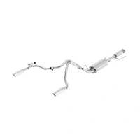 Cat-Back Exhaust Single Split Rear Exit (FJ Cruiser 07-09)