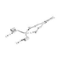 S-Type Cat-Back Exhaust w/Valves Factory Bezel (Challenger 15-23)