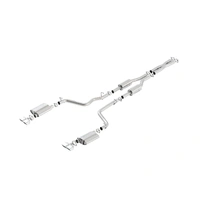 2.5in. Atak CB Exhaust - Dual Split Rear Exit (Challenger 09-14)