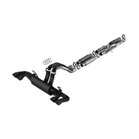 S-Type Cat-Back Exhaust - Coated Black (Wrangler 21-23)
