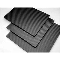 Carbon Fiber Flat Panel 48x24x0.060 - Gloss Finish Carbon Fiber Laminate