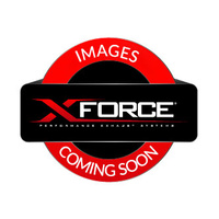 Universal Muffler - 3.5in Inlet 6in Round Straight-Through Resonator, Mild Steel