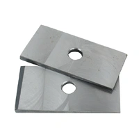 1 Degree Castor Wedges 50mm Wide Pair