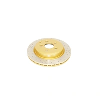 2x Rear Street Gold Cross-Drilled/Slotted Rotors (Territory SX/SY/SZ)