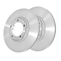 DBA DBA230 Street Series OE Direct Replacement Brake Disc Rotor Pair 258mm