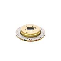 2x Rear 4000 XS Cross-Drilled/Slotted Rotors (Range Rover Sport/Discovery 3-4)
