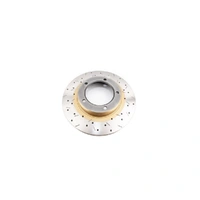 2x Front 4000 XS Cross-Drilled/Slotted Rotors Reverse Mount (Landcruiser 76/78/79/105)