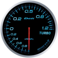 ADVANCE BF TURBO GAUGE 120KPA MODEL BLUE