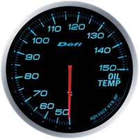 ADVANCE BF OIL TEMPERATURE GAUGE BLUE
