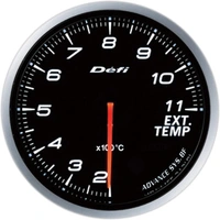 ADVANCE BF EXHAUST TEMPERATURE GAUGE WHITE
