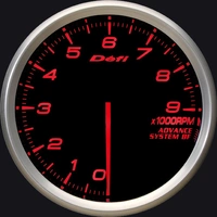 ADVANCE BF TACHOMETER ?80 AMBER RED