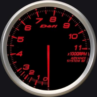 ADVANCE BF TACHOMETER ?80 AMBER RED