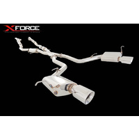Twin 3in Header and Engine-Back Exhaust, Stainless Steel (Grand Cherokee WK2 SRT8)
