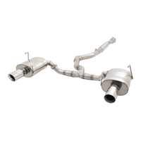 3in Cat-Back Exhaust w/Loose Tips - Stainless Steel (WRX 09-11/Forester 08-13 )