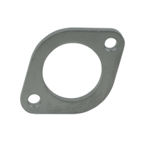 2.5in Two-Bolt Flange - Narrow Bolt Hole Distance 92mm, Stainless Steel