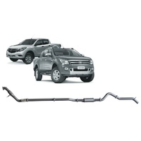 Extreme Duty 3in Turbo Back Exhaust w/Cat + Resonator (Ranger/BT-50 3.2L)