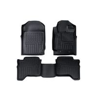 Moulded Floor Mats, Front & Rear for Toyota HiLux, N80 (Hilux AN120, AN130 Series 15-21)