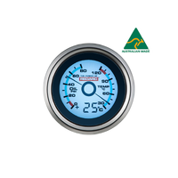 Oil Pressure & Water Temperature 52mm Gauge With Optional Temperature Display