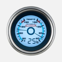 Dual Temperature 52mm Gauge with Optional Temperature Display