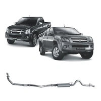 RXD Turbo Back Exhaust System (Colorado 07-12/D-Max 08-12)